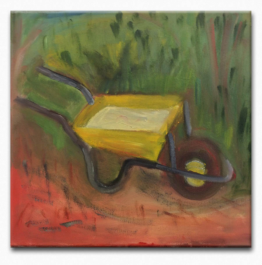 Yellow Wheelbarrow